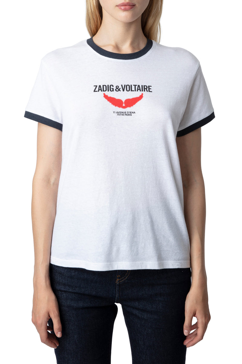 Camiseta Zoe Wings Blanco