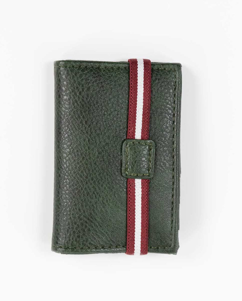 El Ganso | Wallet Leather Verde para hombre