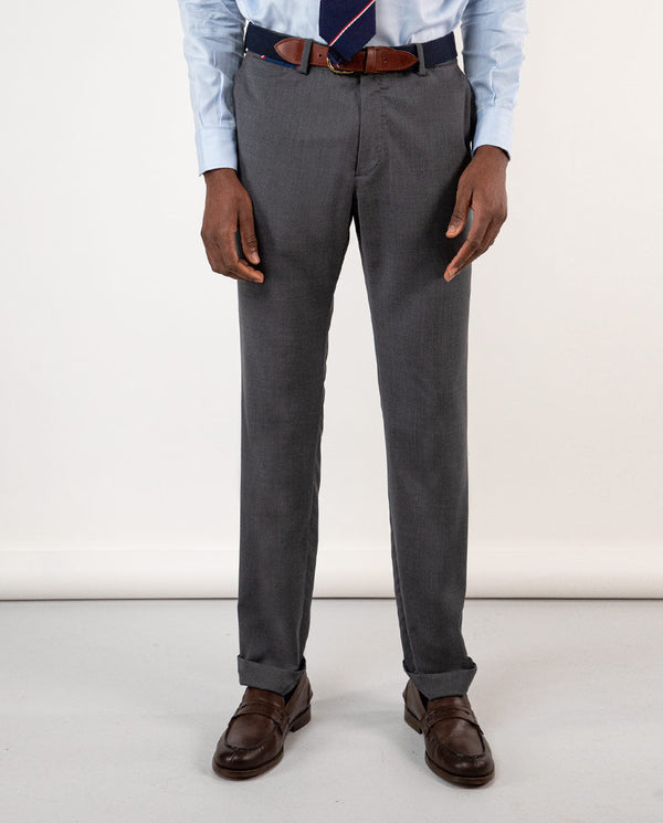 Pantalón Traje Liso Gris Coordinado