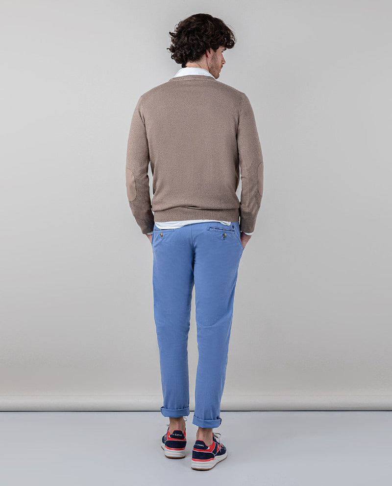 Pantalón Chino Básico Azul