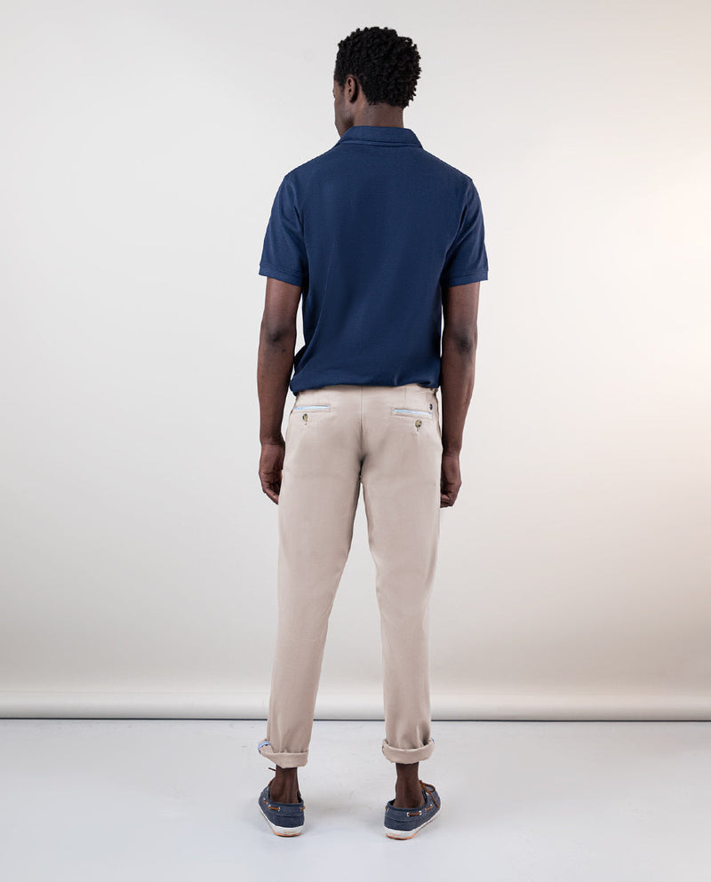 Pantalón Chino Verano Beige