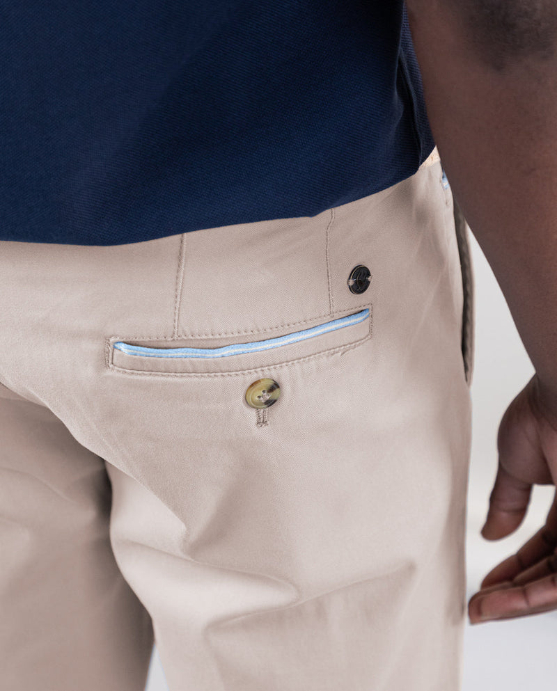 Pantalón Chino Verano Beige