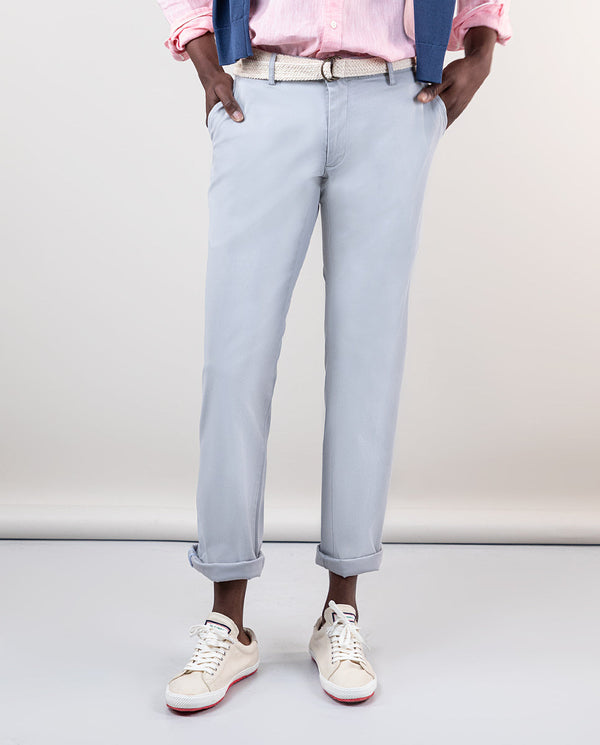 Pantalón Chino Verano Gris