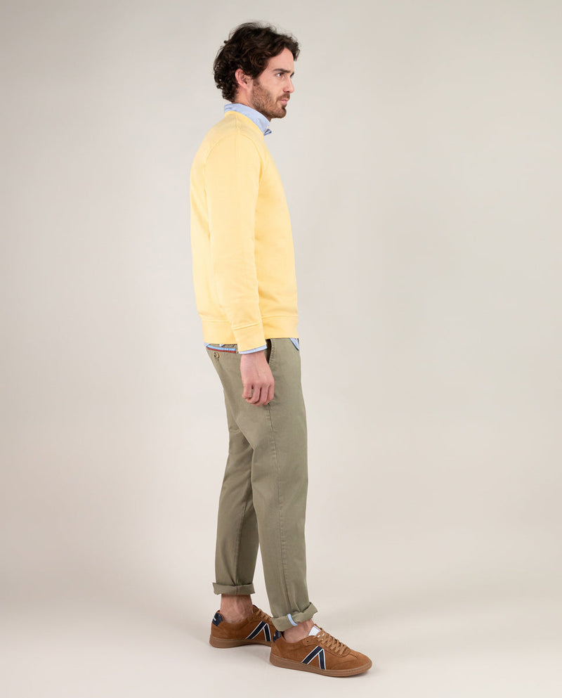 Pantalón Chino Básico Verde
