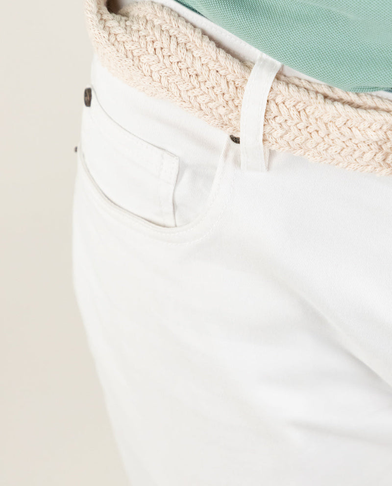 Pantalón 5 Bolsillos Blanco