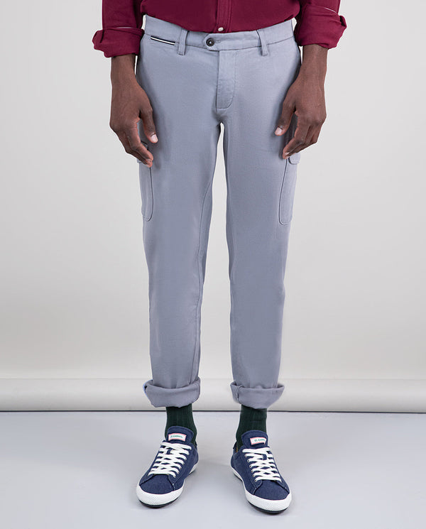 Pantalón Cargo Gris