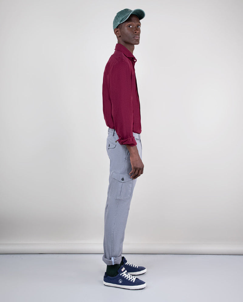 Pantalón Cargo Gris