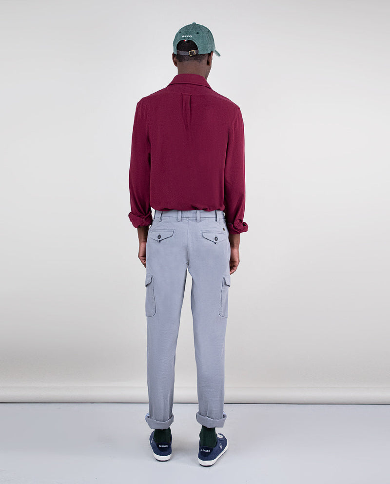 Pantalón Cargo Gris