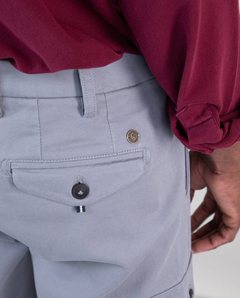 Pantalón Cargo Gris