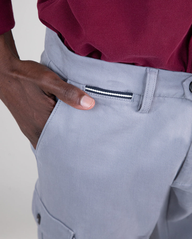 Pantalón Cargo Gris