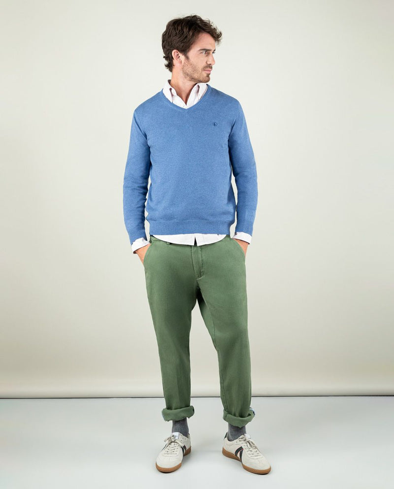 Pantalón Chino Invierno Kakhi