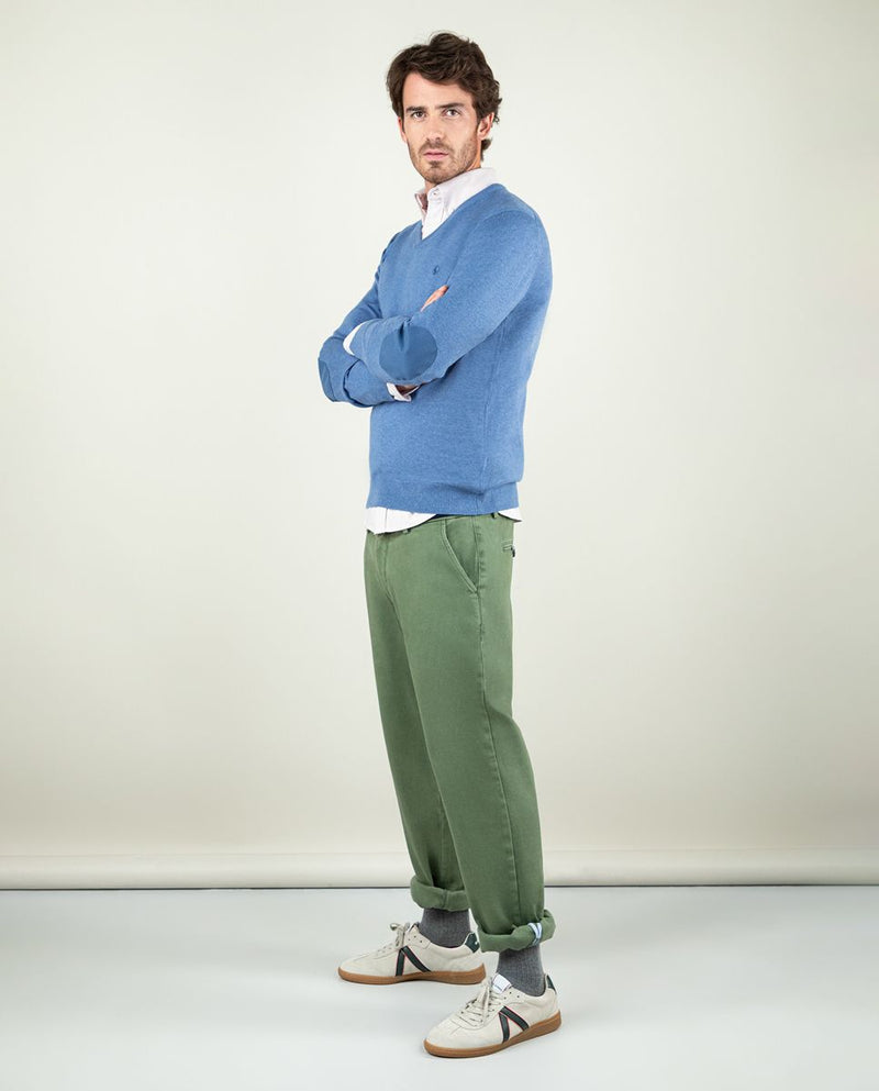 Pantalón Chino Invierno Kakhi