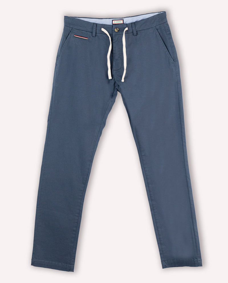 Pantalón Judo Cordones Azul