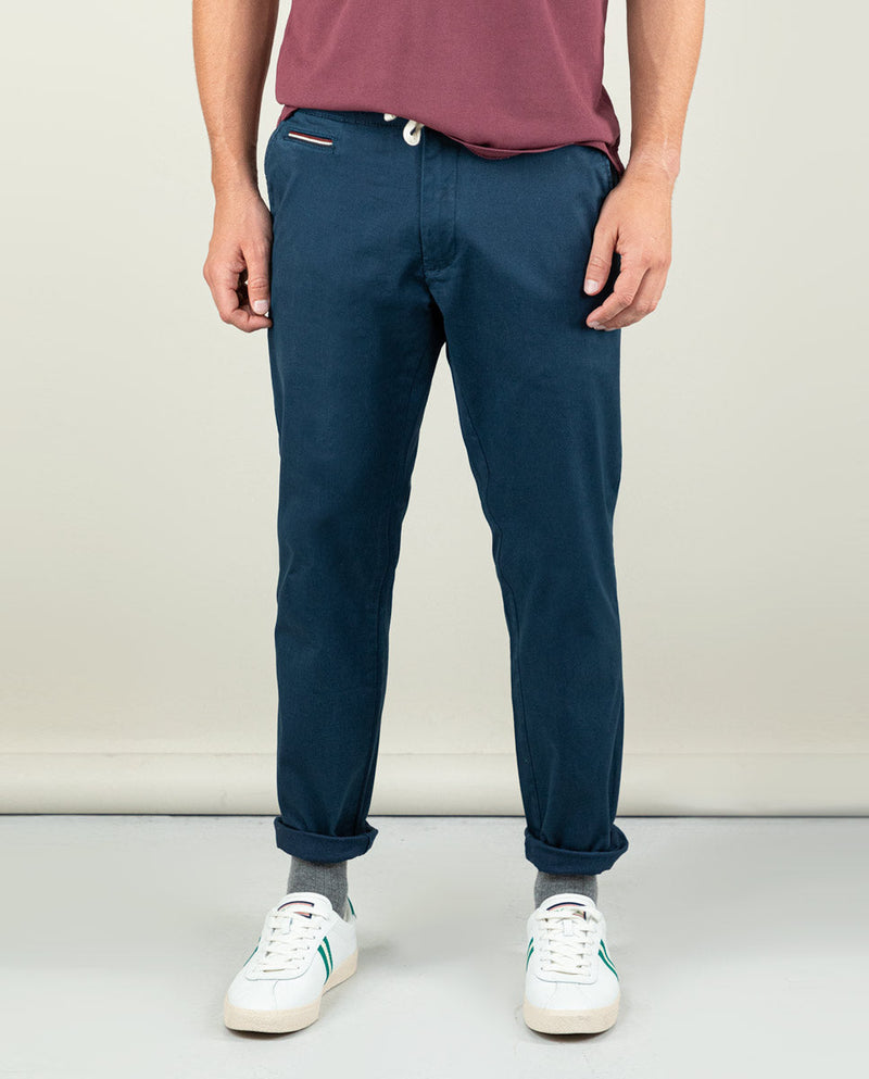 Pantalón Judo Cordones Marino