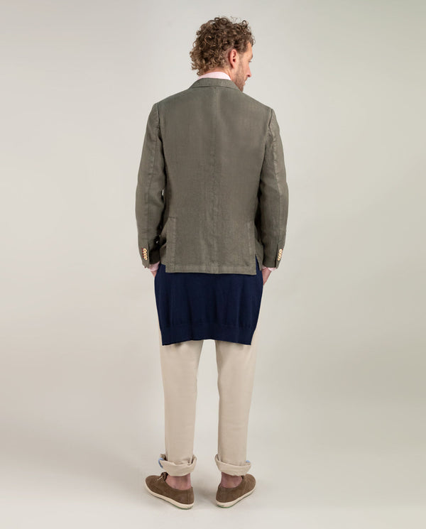 Americana Lino Garment Dyed Kaki