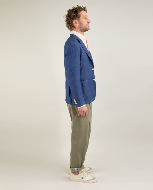 Americana Lino Garment Dyed Marino