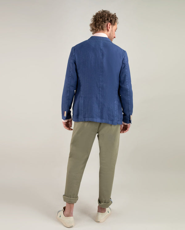 Americana Lino Garment Dyed Marino