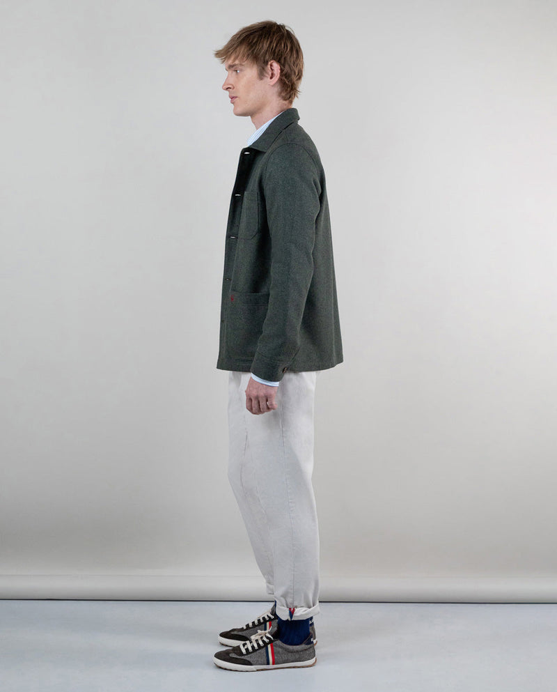 Sobrecamisa Lana Verde