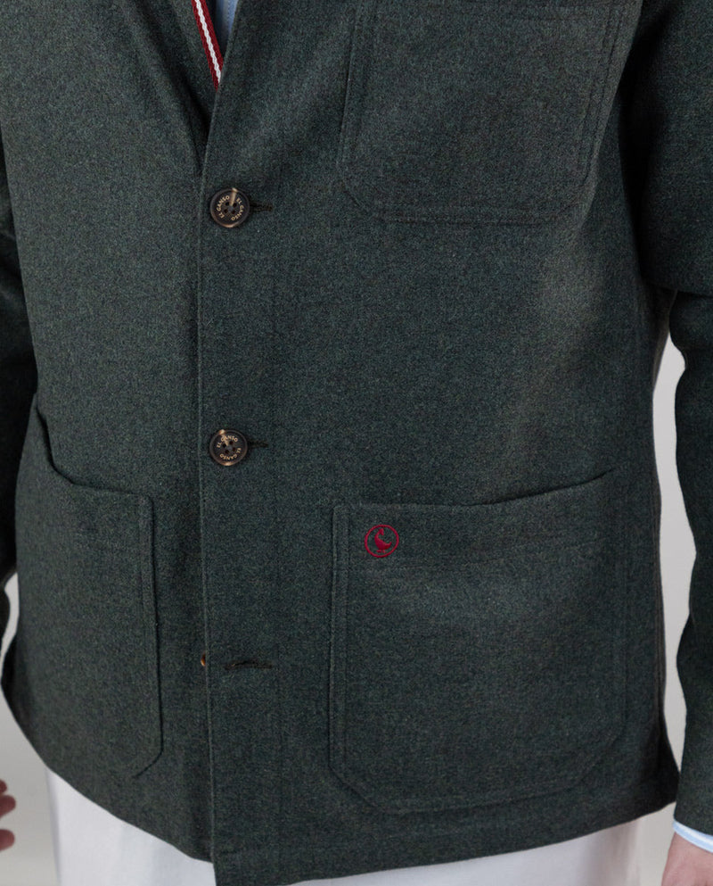 Sobrecamisa Lana Verde