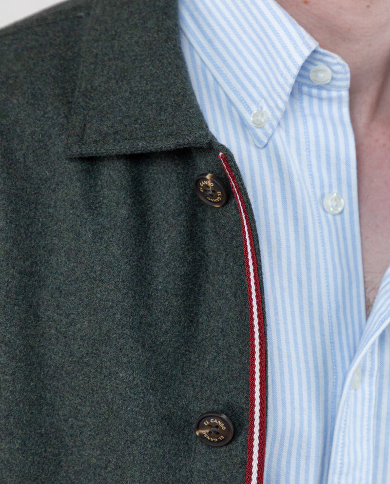 Sobrecamisa Lana Verde