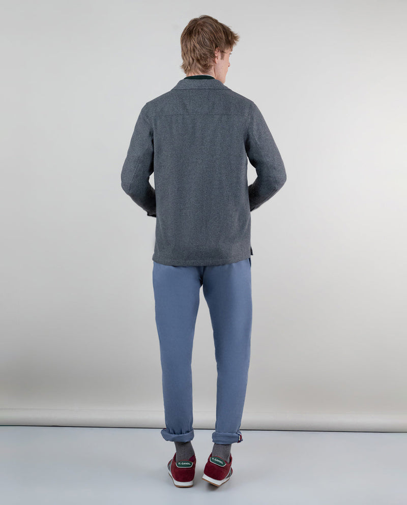 Sobrecamisa Lana Gris