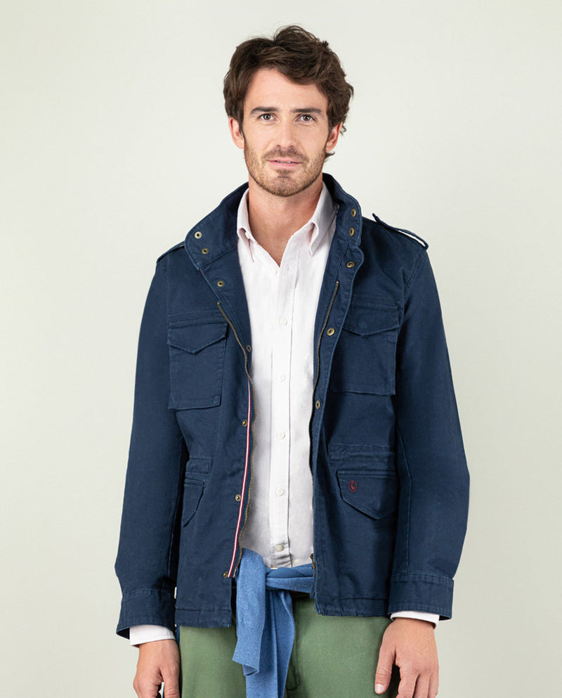 Field Jacket Marino