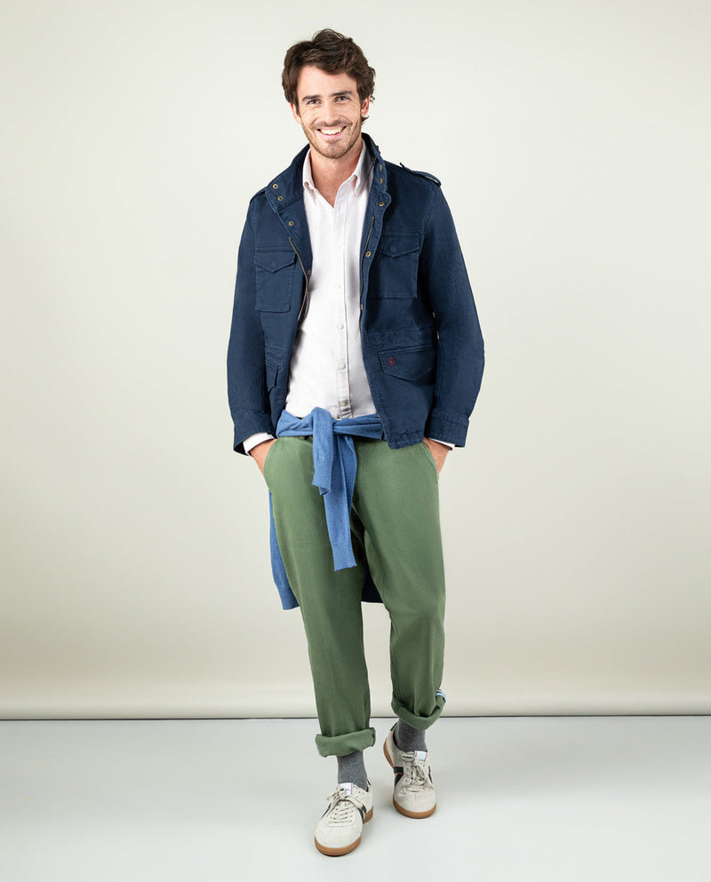 Field Jacket Marino