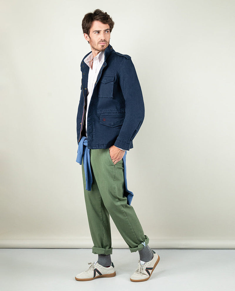 Field Jacket Marino