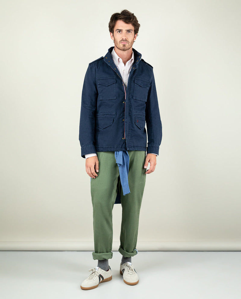 Field Jacket Marino