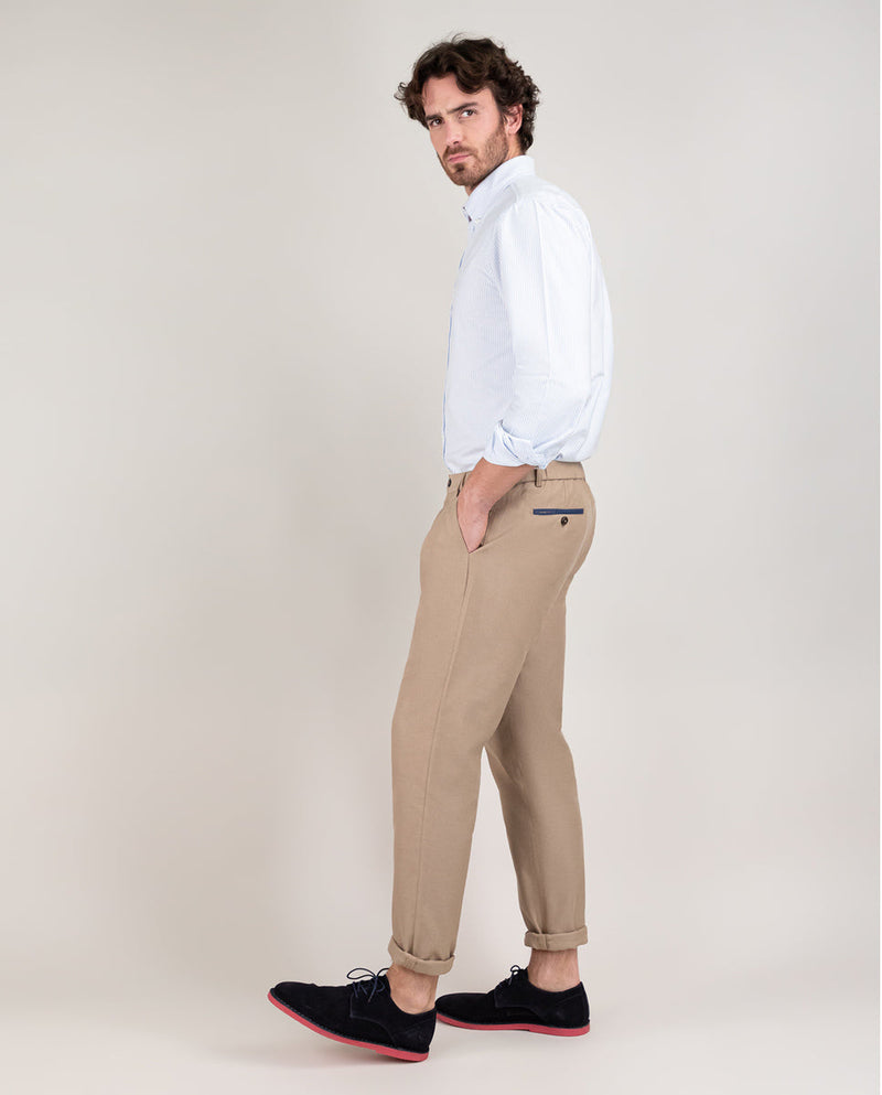 Camisa Oxford Yale Celeste