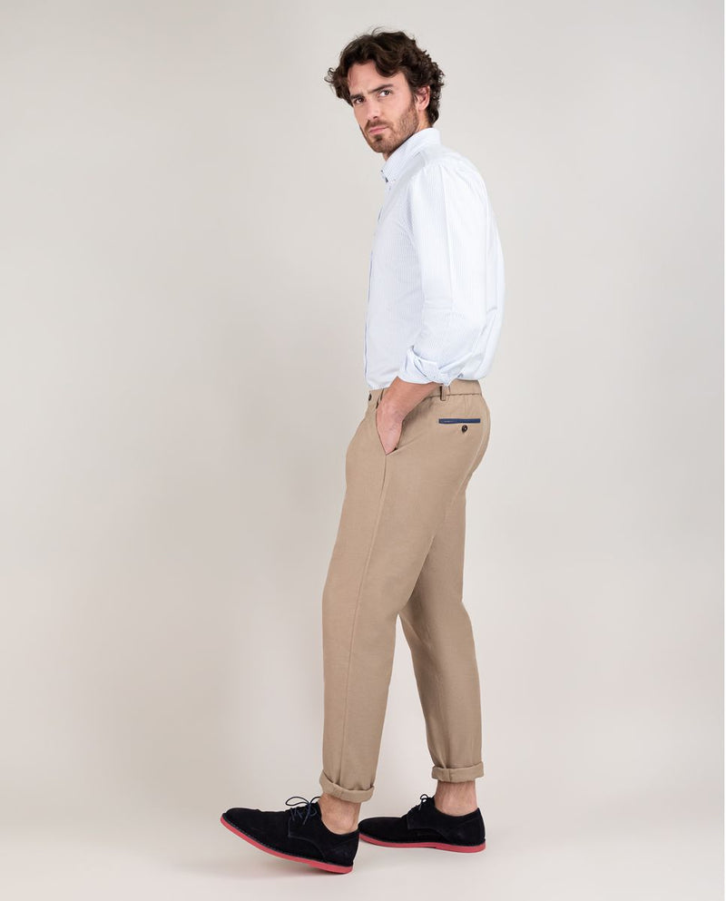 Camisa Oxford Yale Celeste