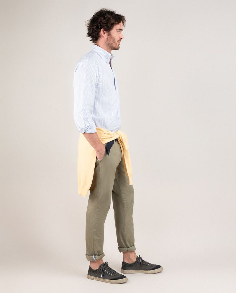 Camisa Oxford Yale Marino