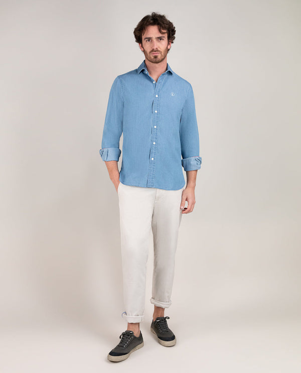Camisa Denim Índigo