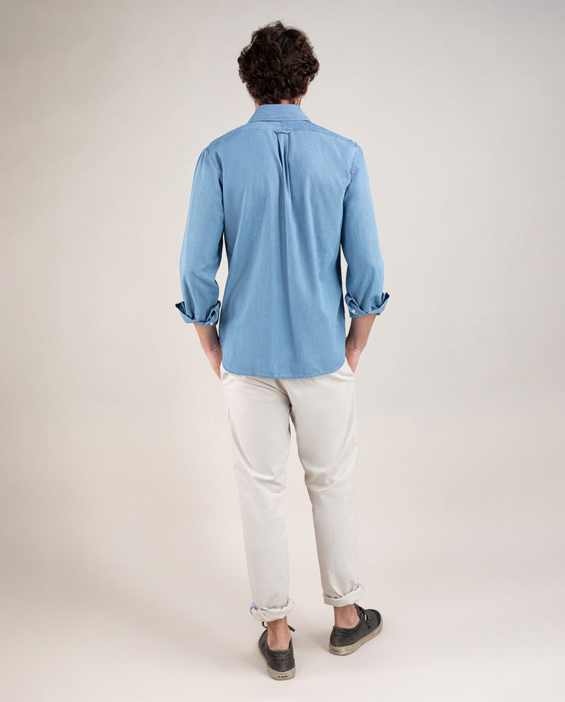 Camisa Denim Índigo