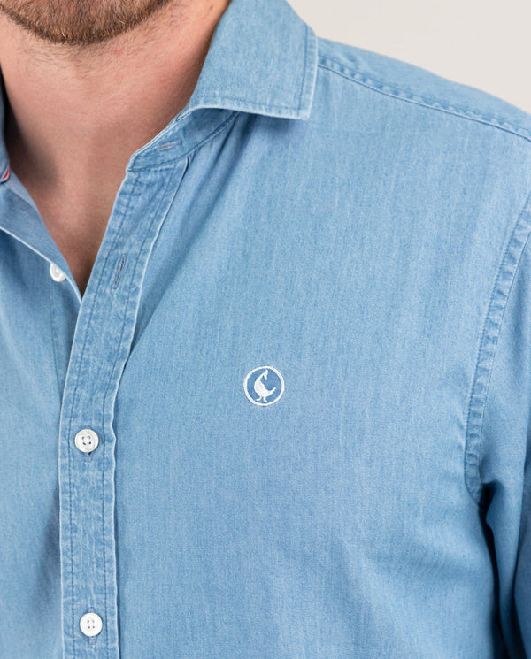 Camisa Denim Índigo