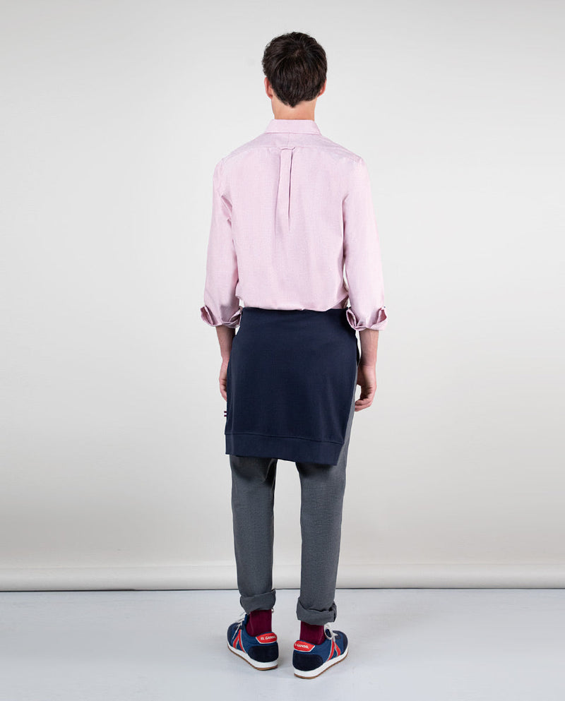 Camisa Oxford Liso Rojo