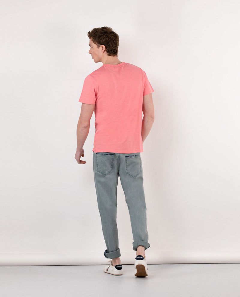 Camiseta Estampada Ganso Coral