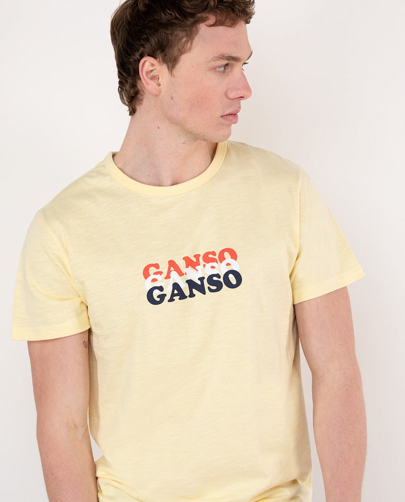 Camiseta Estampada Ganso Amarilla