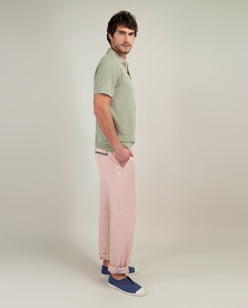Polo Piqué Garment Dyed Kaki