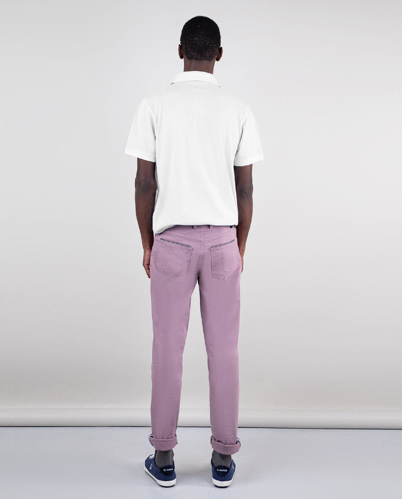 Polo Piqué Garment Dyed Blanco Interseason