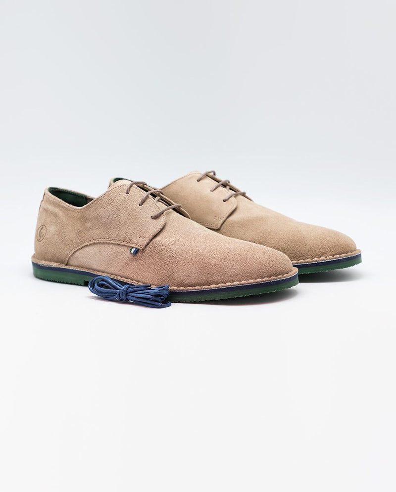 Zapato Guerrero Ante Beige