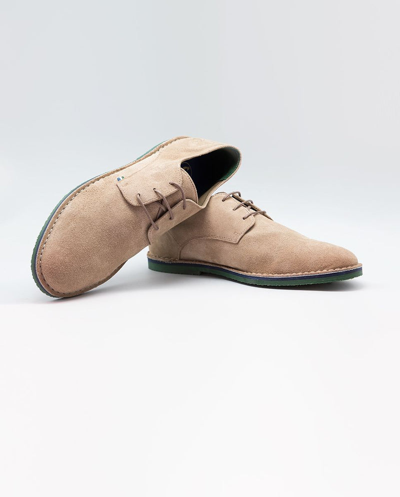 Zapato Guerrero Ante Beige