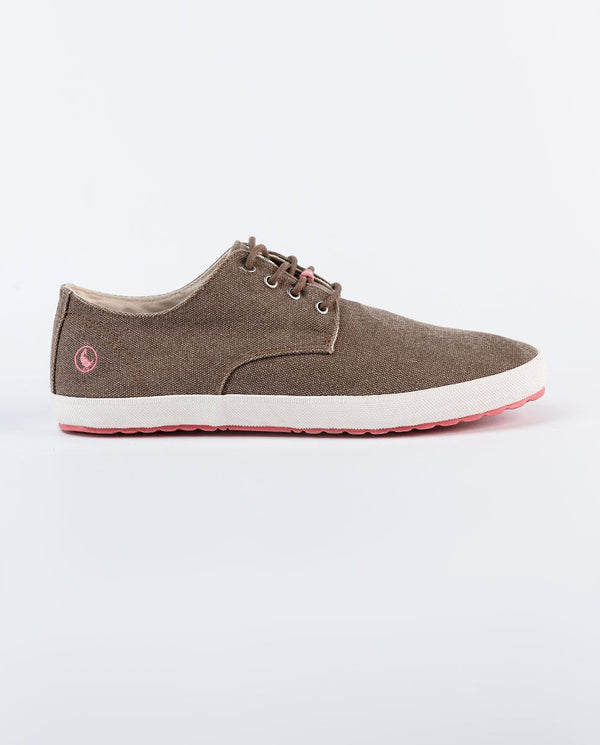 El Ganso | Derby Canvas Washed Tostado para hombre.