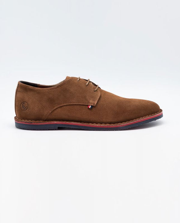 El Ganso | Zapato Guerrero Ante Camel para hombre.