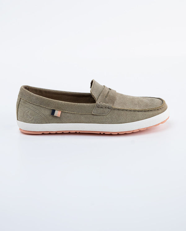 Milán Verde Suede Sneaker