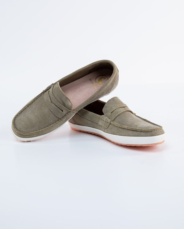 Milán Verde Suede Sneaker