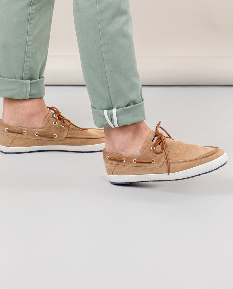 Nautico Sneaker Suede Marrón