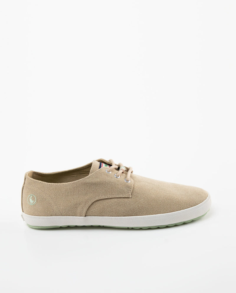 El Ganso | Derby Sneaker Canvas Marrón Café  para hombre.