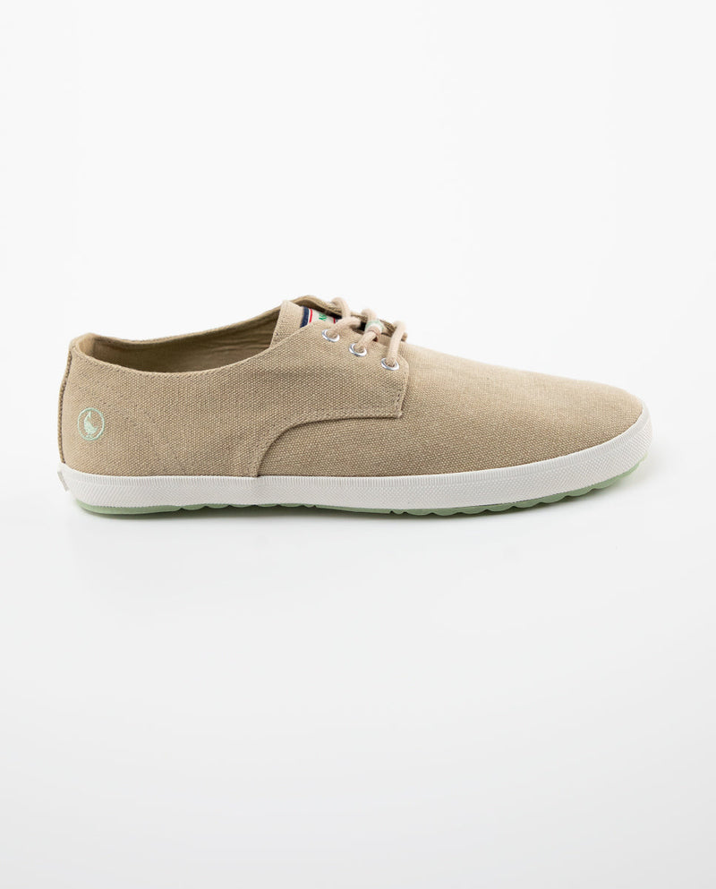 El Ganso | Derby Sneaker Canvas Marrón Café  para hombre.