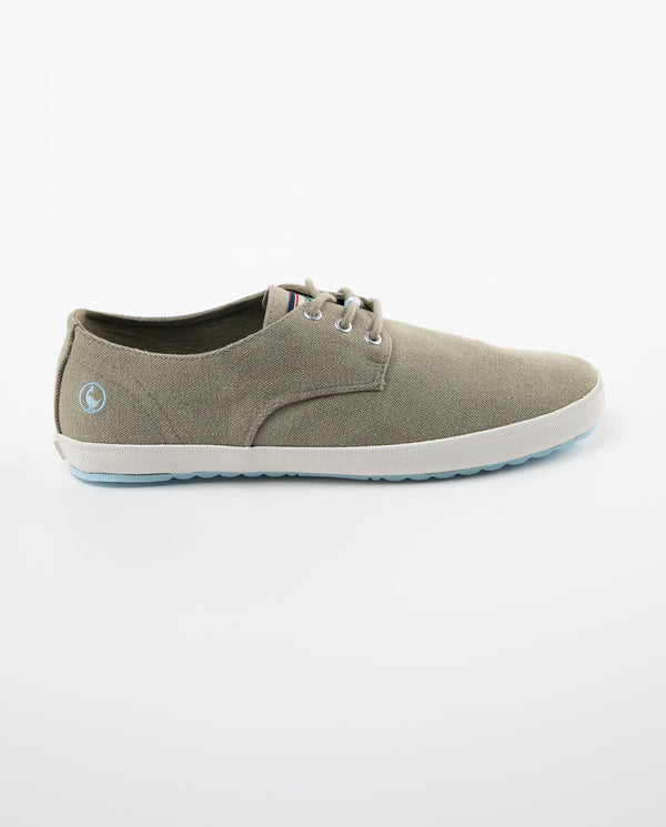 El Ganso | Derby Sneaker Canvas Verde Verde  para hombre.